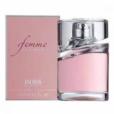 Imagem de Perfume Boss Femme 75 Ml Eau De Parfum Edp Feminino Original E Lacrado