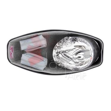 Imagem de Forração Honda Pcx 150 Forro Premium Baú 19 20 Cinza - Jaspe Ateliê, L