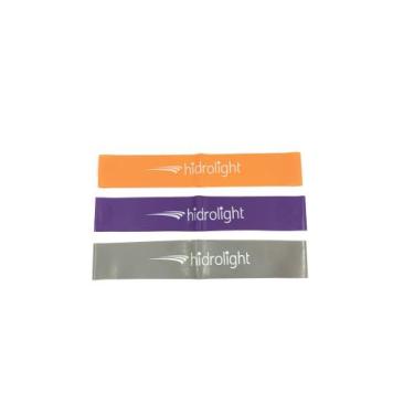Imagem de Kit 3 Mini Bands Funcional - Faixa Elástica Band Hidrolight