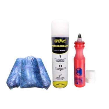 Imagem de Estopa de Mista Azul 2Kg, Marcador Industrial  & Descarbonizante Advan