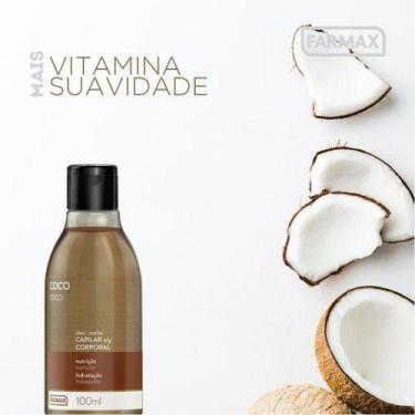 Imagem de Óleo Capilar e Corporal Coco Farmax 100ml