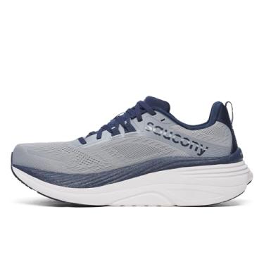 Imagem de Saucony Hurricane 24 Tênis masculino, Pederneira/azul-marinho, 46