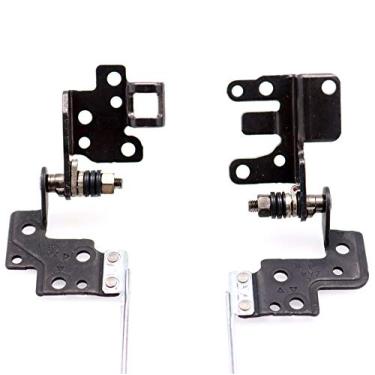 Imagem de Deal4GO Conjunto de dobradiças de tela LCD esquerda e direita de substituição para Acer Aspire E5-576 E5-575 E5-553 E5-523 P259 F5-573 33.GDEN7.001