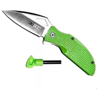 Imagem de Faca Kwik Com Pederneira Em Aço Azteq 