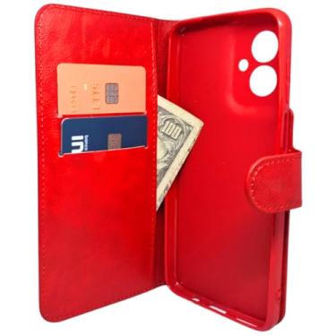 Imagem de Capa Carteira para Motorola G55 Vermelho