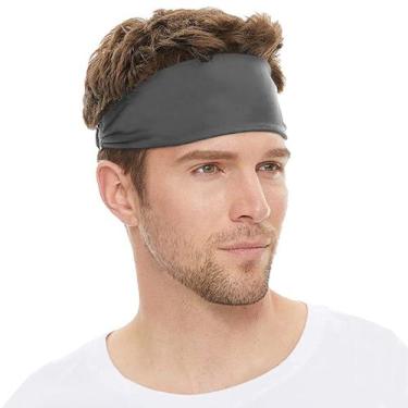 Imagem de Headband Masculino Bandana Proteção Uv Faixa Touca Unissex - Slim Fitn