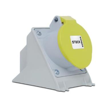 Imagem de Tomada De Sobrepor N3004 Amarela 2P+T 16A 100/130V Steck, AMARELO