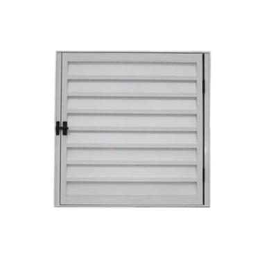 Imagem de Porta Abrigo Alçapão Alumínio Branco 60x60