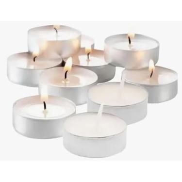 Imagem de Kit 10 Velas De Parafina Rechaud Decoração Casamento Festa