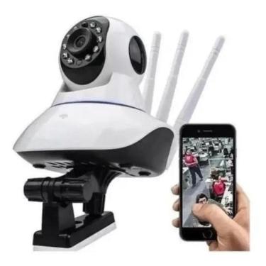 Imagem de Câmera Baba Eletrônica Mobile 3 Antenas Wifi Bebe E Pet