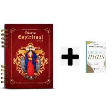 Imagem de Kit livros fisíco, Diário Espiritual 2026 Capa Clássica, Reginaldo Man