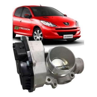 Imagem de Corpo de borboleta tbi peugeot 206 1.4 8v citroen c3 1.4 8v 2004 á 200