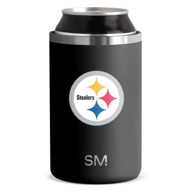 Imagem de Simple Modern Presentes oficialmente licenciados NFL Pittsburgh Steelers para homens, mulheres, pais, dia dos pais | refrigerador de lata Ranger isolado para latas padrão de 340 g - cerveja, seltzer e