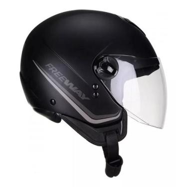 Imagem de Capacete Moto Peels Freeway New Classic Preto N58
