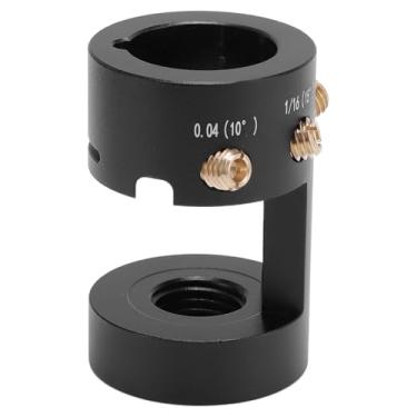 Imagem de Ferramenta de Moedor de Tungstênio Offset, Liga de Alumínio Resistente Conveniente Operatando Tig Tungstênio Ferramenta de Cabeças de Ponta Com 4 Guias de Bronze para Soldagem de