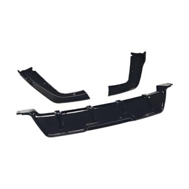Imagem de Difusor de para-choque traseiro compatível com BMW X6 G06 2020 2021 2022 2023 Reequipamento inferior divisor placa spoiler acessórios para carro kits de carroceria tuning
