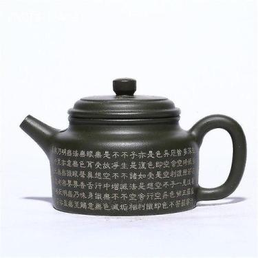 Imagem de Chaleiras elétricas bules de chá artesanais bule de barro roxo chaleir