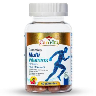Imagem de Multivitamínico Gummy Canvita para manutenção e crescimento masculino