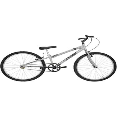 Imagem de Bicicleta de Passeio Ultra Bikes Esporte Chrome Line Rebaixada Aro 26 Reforçada Freio V-Brake Sem Marcha Cromado