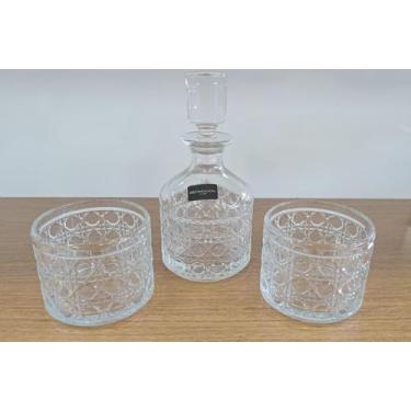 Imagem de Jogo para Whisky Empilhável Trio eem Vidro 280ml Fracalanza - âFracala