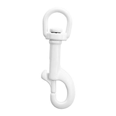 Imagem de Gancho de Pressão Com Parafuso de Olhal Giratório de Aço Inoxidável de Grau Marinho 316 para Mergulho, Vela, Chaveiros e Alças de Câmera, Clipe de Mergulho de Extremidade única,