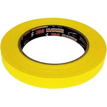 Imagem de Fita Crepe 18 MM x 40 M Automotiva Alta Performance 3M