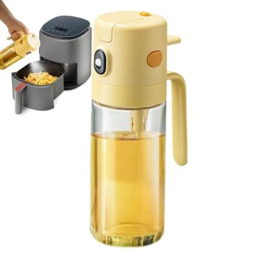 Imagem de Frasco de spray de óleo | Mister de grau alimentício de 550 ml - pulverizador de azeite de oliva para cozinhar - para vinagre, salada, molho alimentício, utensílios de cozinha