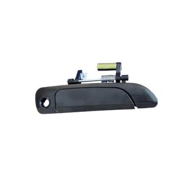 Imagem de Maçaneta externa da porta compatível com Honda Civic Sedan 2001-2005, dianteira esquerda e direita, preta polida.(Front right)