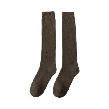 Imagem de Meias Masculinas Grossas E Quentes, Meias Longas De Outono E Inverno, 