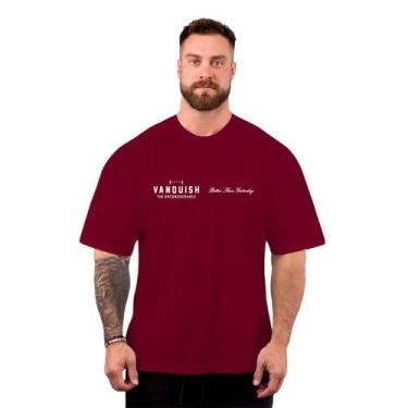 Imagem de Camiseta Oversized Masculina Treino Academia Streetwear Maromba Vanqui