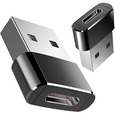 Imagem de Adaptador USB 3.0 para USB-C 3.1 OTG Conversor de Dados Macho para Fêmea Alta Velocidade Compatível com Celular Notebook Tablet PC Estrutura Reforçada Plug Rápido Premium