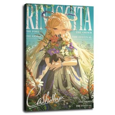 Imagem de Shoulders Wall Art Earring Canvas Prints Pôster para casa conjunto de 1 decorações com moldura 76.2 cm x 50.8 cm