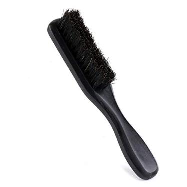 Imagem de Pincel de Barba com Cabo Madeira Higienização Funciona Bálsamos para e Óleos Ajuda a Suavizar Promove o Crescimento da Desembaraça Reduz Coceira Alisa Exfolia Distribui Naturais Adiciona Volume Brilho