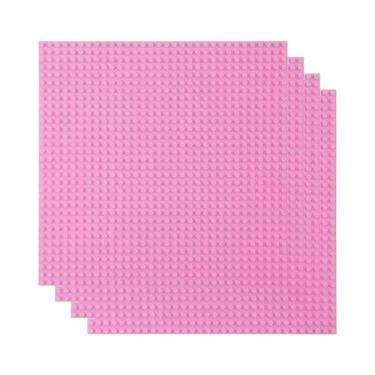Imagem de Placas Base Clássicas 32x32 16x32 4 Peças Blocos De Montar DIY Plástic
