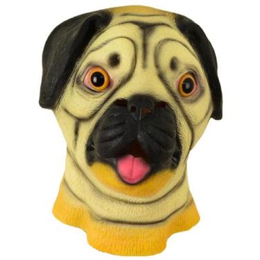Imagem de Máscara de látex para animais de estimação Pug Shar Pei Dog Headgear H