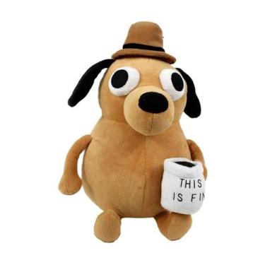 Imagem de Boneca de pelúcia de anime This Is Fines Dogs 25 cm Cute - yiweisai