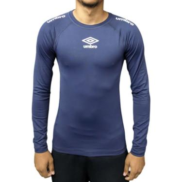 Imagem de Camisa Manga Longa Masculina Umbro Térmica Clubes 2022-Masculino