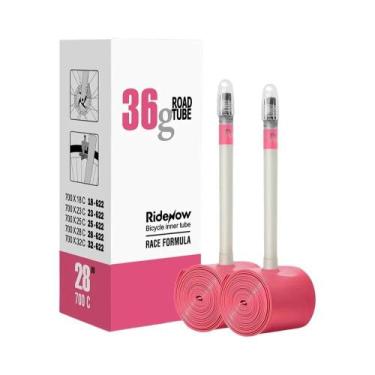 Imagem de Conjunto De Câmaras De Ar Ultraleves Para Bicicleta De Estrada 700x18-