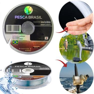 Imagem de Linha De Pesca Invisivel Monofilamento 100m Alta Performance - Aqualin