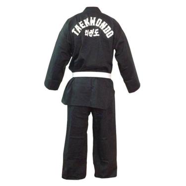 Imagem de Dobok Kimono Taekwondo - Brim Leve - Preto - Infantil - Sung Ja-Unissex