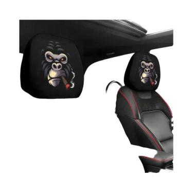 Imagem de Capa De Apoio De Cabeça De Carro Com Estampa De Desenho Animado De Hal