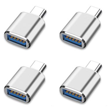 Imagem de Adaptador Usb C Otg Conector Tipo C para Usb 3.0 com Sincronização de Dados e Carregame...
