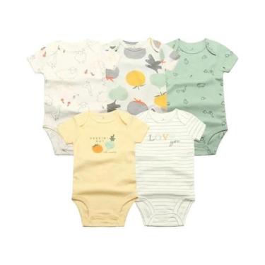 Imagem de Macacão de Algodão para Bebês Recém-Nascidos (0 a 24 Meses) - Roupas d