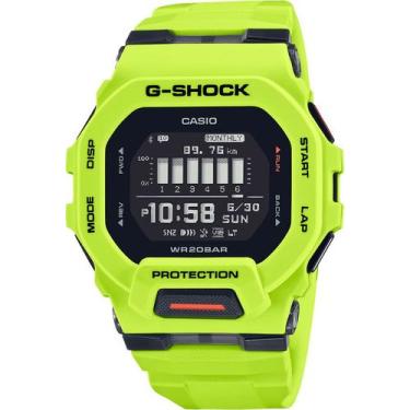 Imagem de Relógio CASIO G-SHOCK G-Squad Bluetooth verde GBD-200-9DR