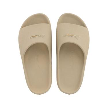 Imagem de Chinelo Masculino Rider Slide Drip Bege - 11983, 41, Bege