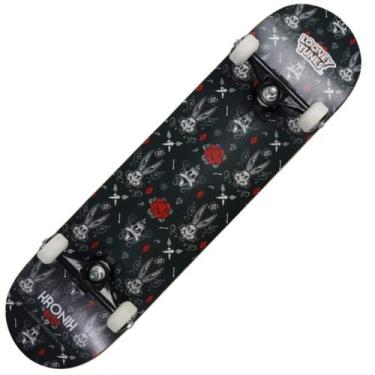 Imagem de Skate Montado Profissional Looney Tunes Pernalonga Patolino, Patolino