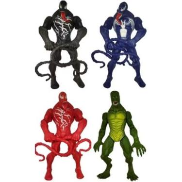 Imagem de Bonecos De Super-Heróis Venom Anti-Venon Figura, Super Ação, Brinquedo