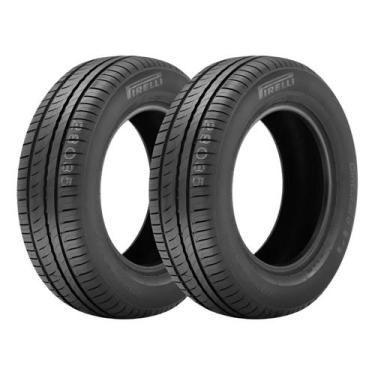 Imagem de Kit 2 Pneu 195 55 r16 91v Pirelli Cinturato P1 Ka Xl