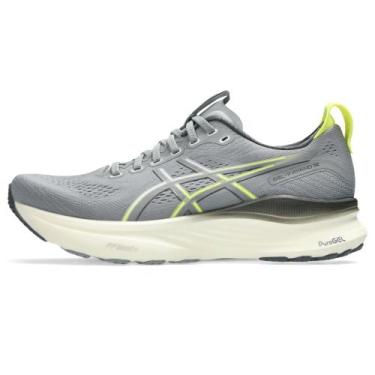 Imagem de Tênis ASICS GEL-Kayano 32 - Masculino - Cinza/Amarelo, 41