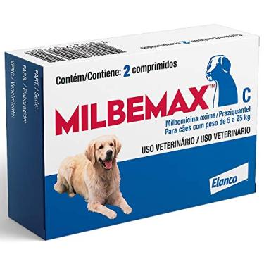 Imagem de Milbemax C (5-25kg), 2 Comprimidos Elanco